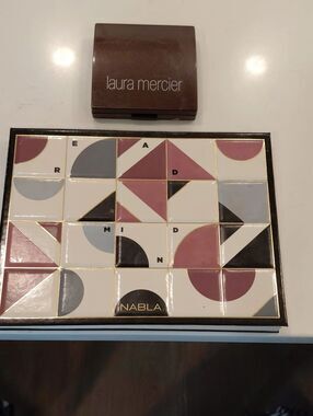 Nabla Eyeshadow Palette - Mauve, Black  brown, and Pink Shades...FREE MERCIER